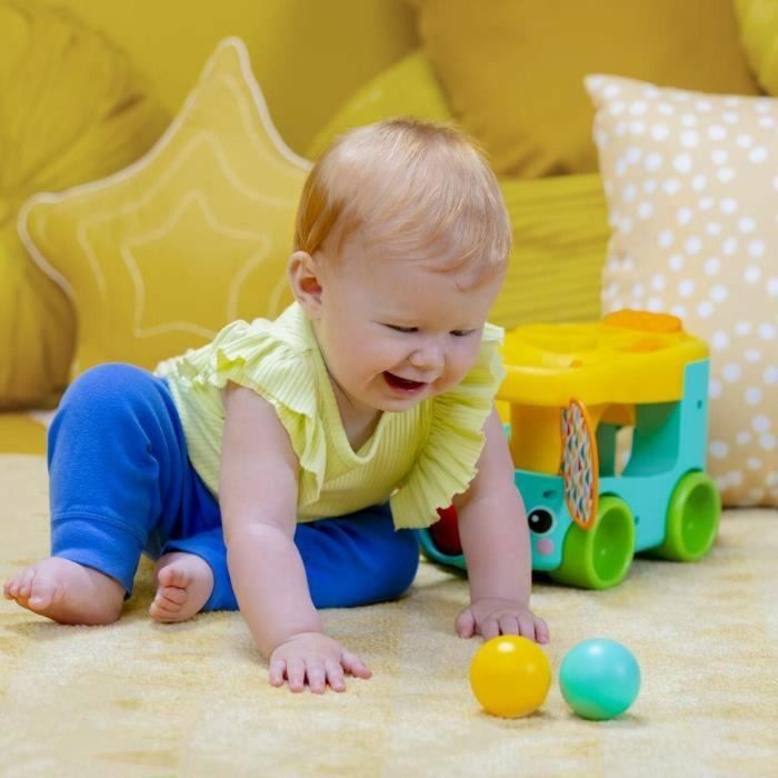 Juguete de arrastre Bright Starts Pop & Roll Safari Bus 1 Juguete de arrastre Bright Starts Pop & Roll Safari Bus 1