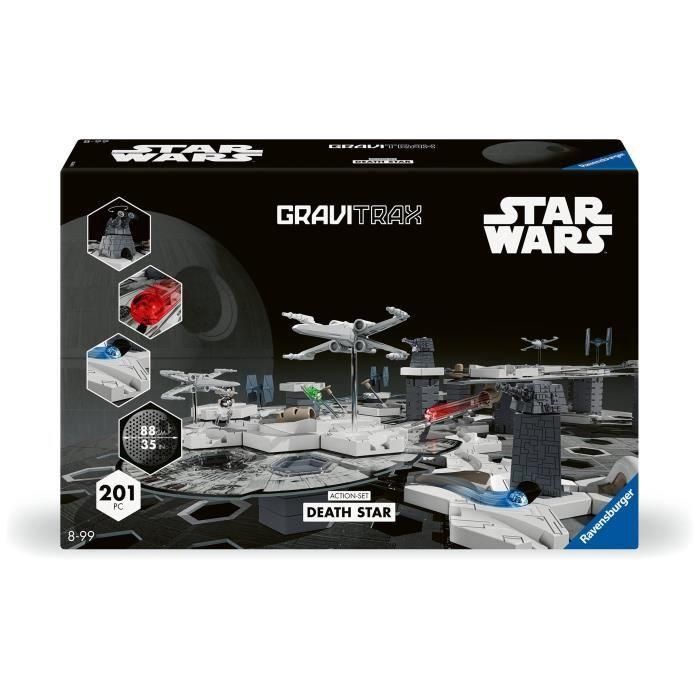 Ravensburger RAV00023860 Gravitrax Star Wars Set - Circuito de mármol con 188 piezas - Juego de construcción para +8 años Ravensburger RAV00023860 Gravitrax Star Wars Set - Circuito de mármol con 188 piezas - Juego de construcción para +8 años