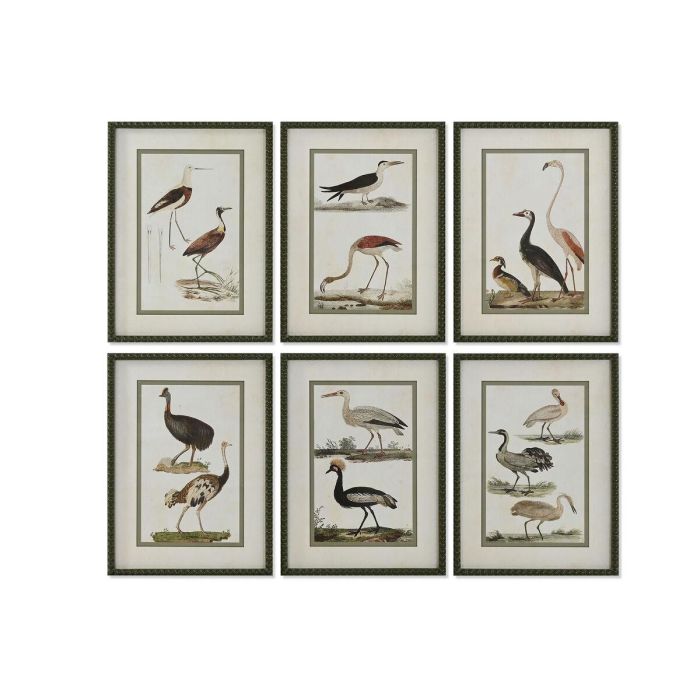 Cuadro Home ESPRIT Cristal Abedul 40 x 2,5 x 54 cm 40 x 3 x 54 cm