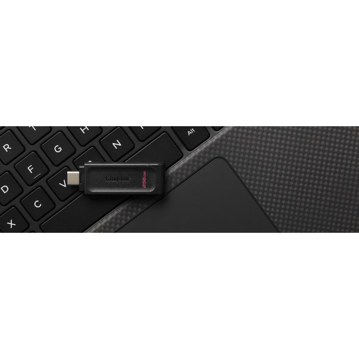 Kingston DataTraveler 70 256 GB USB Tipo C 3.2 Gen 1 Negro DT70/256GB 6