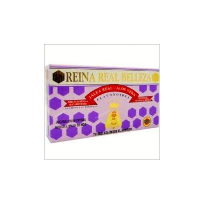 ROBIS Reina Real Belleza Jalea Real, Mirtilo y CoQ10 para Bienestar en 20 Ampollas