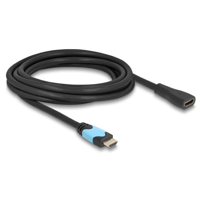 DeLOCK Alargador o Extensor HDMI Cable High Speed 48 Gbps 8K 60Hz 3m, 4K 120Hz, HDR, Dolby Vision, ARC, Ethernet, Conectores Chapados en Oro 1 DeLOCK Alargador o Extensor HDMI Cable High Speed 48 Gbps 8K 60Hz 3m, 4K 120Hz, HDR, Dolby Vision, ARC, Ethernet, Conectores Chapados en Oro 1