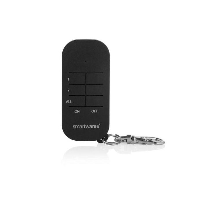 Set de Interruptores para Exterior Smartwares SH4-99654/ Negros 1 Set de Interruptores para Exterior Smartwares SH4-99654/ Negros 1
