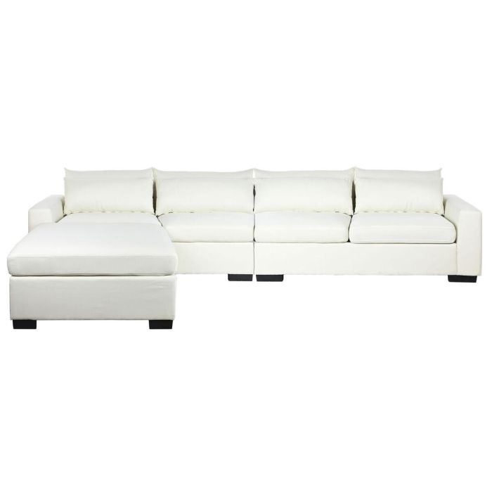 Sofa Moderno DKD Home Decor Crema 218 x 88 x 386 cm