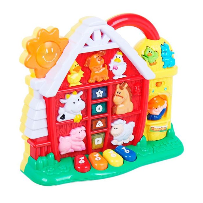 Tachan 69001 Granja Interactiva Musical - Juguete Educativo para Bebés +12 Meses con 9 Sonidos de Animales y 16 Melodías 1 Tachan 69001 Granja Interactiva Musical - Juguete Educativo para Bebés +12 Meses con 9 Sonidos de Animales y 16 Melodías 1
