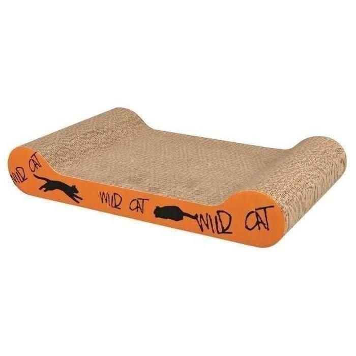 TRIXIE Placa de rascar Wild Cat - Naranja - Para gatos TRIXIE Placa de rascar Wild Cat - Naranja - Para gatos