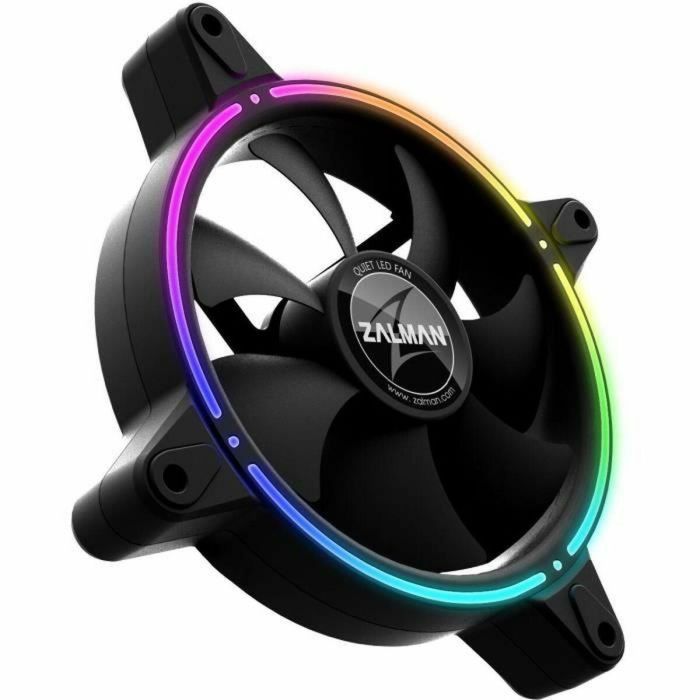 Zalman ZM-RFD120A Ventilador de Carcasa para PC 12 cm Negro con Iluminación LED Multi y 1500 RPM 3 Zalman ZM-RFD120A Ventilador de Carcasa para PC 12 cm Negro con Iluminación LED Multi y 1500 RPM 3