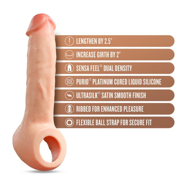 Funda para pene Blush Performance Plus Carne Ø 3,7 cm 22,2 cm 5 Funda para pene Blush Performance Plus Carne Ø 3,7 cm 22,2 cm 5