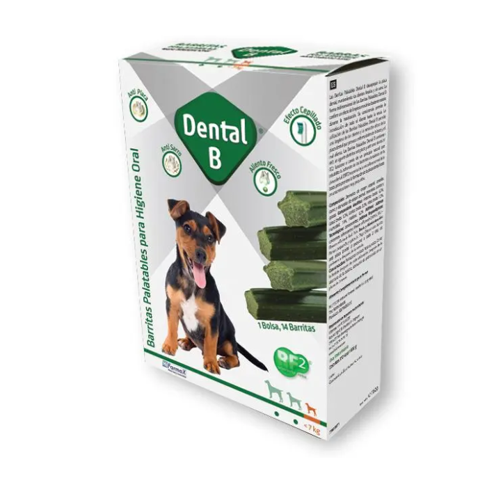 Dental-B S Barritas Perros -7 kg 14 Ud