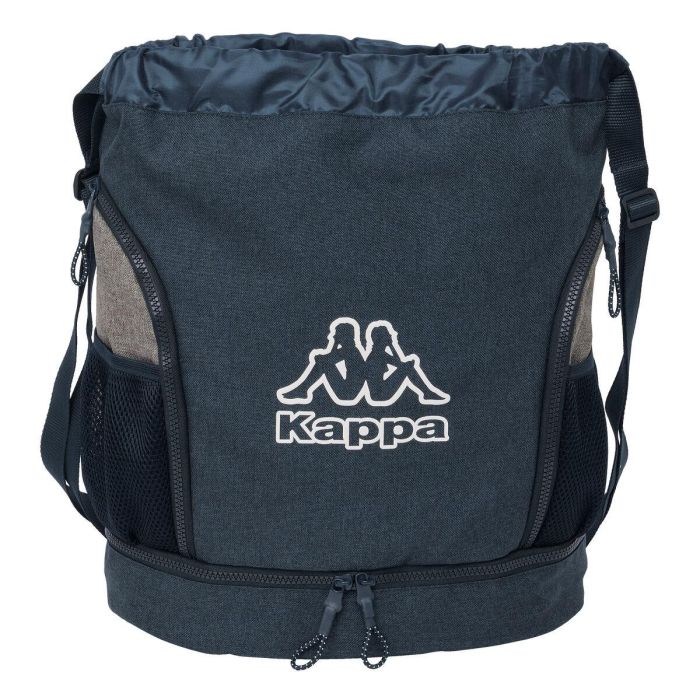 Mochila Saco Infantil Kappa Dark navy Gris Azul marino 35 x 40 x 1 cm 0 Mochila Saco Infantil Kappa Dark navy Gris Azul marino 35 x 40 x 1 cm 0