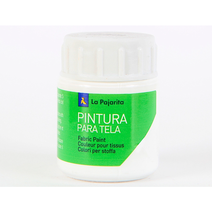 La Pajarita Pintura para Tela Blanco 25 ml 1