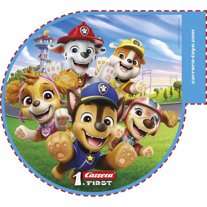 Pista carrera paw patrol on the track (chase+marshall) first race (2,4m) 4 Pista carrera paw patrol on the track (chase+marshall) first race (2,4m) 4