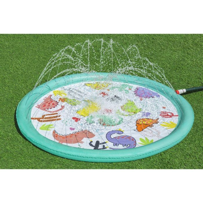 Bestway Aspersor Hinchable Dinosaurios D122 cm +2 Años Jardin 52698 1 Bestway Aspersor Hinchable Dinosaurios D122 cm +2 Años Jardin 52698 1