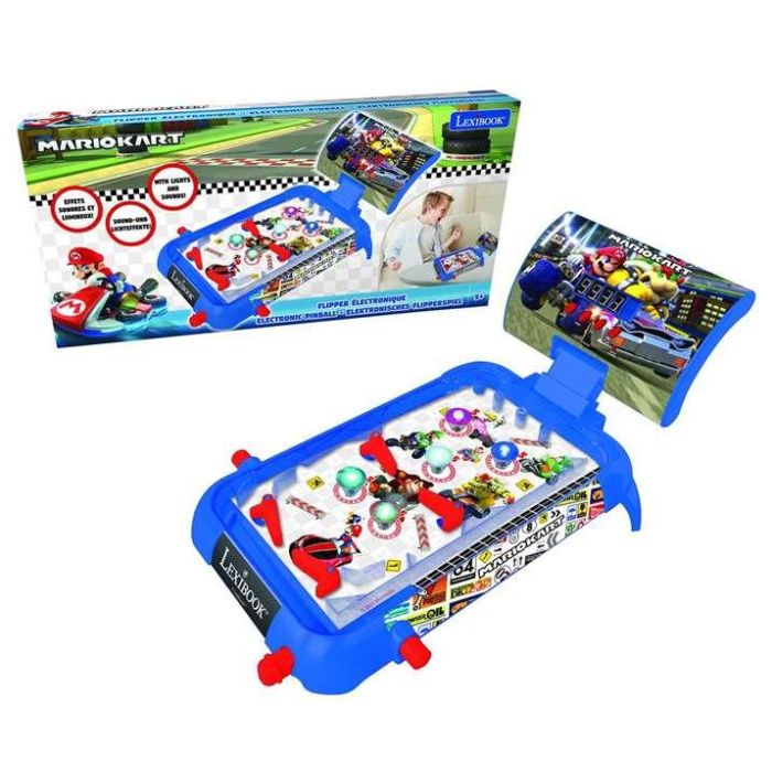 Pinball Electrónico Mario Kart Jg610Ni Lexibook 2 Pinball Electrónico Mario Kart Jg610Ni Lexibook 2