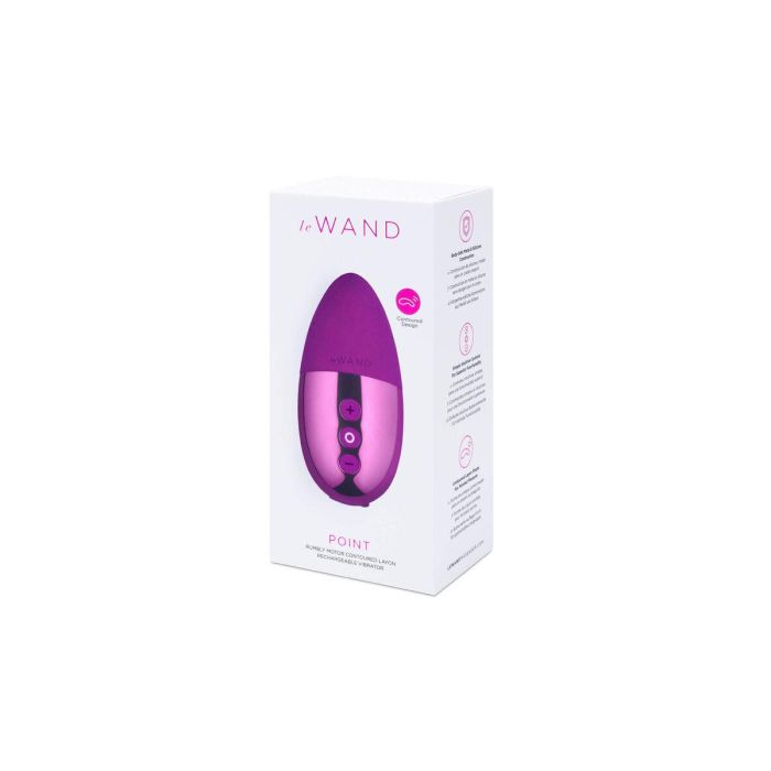 Vibrador Le Wand Point Cherry Morado 1 Vibrador Le Wand Point Cherry Morado 1