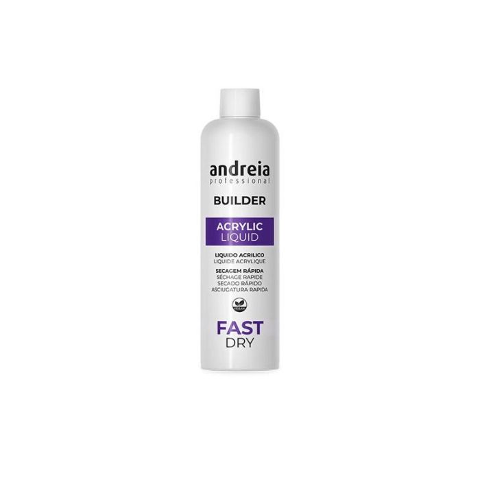 Andreia Professional Builder Acrylic Liquid Fast Dry Liquido Acrilico Secado Rapido 100 ml