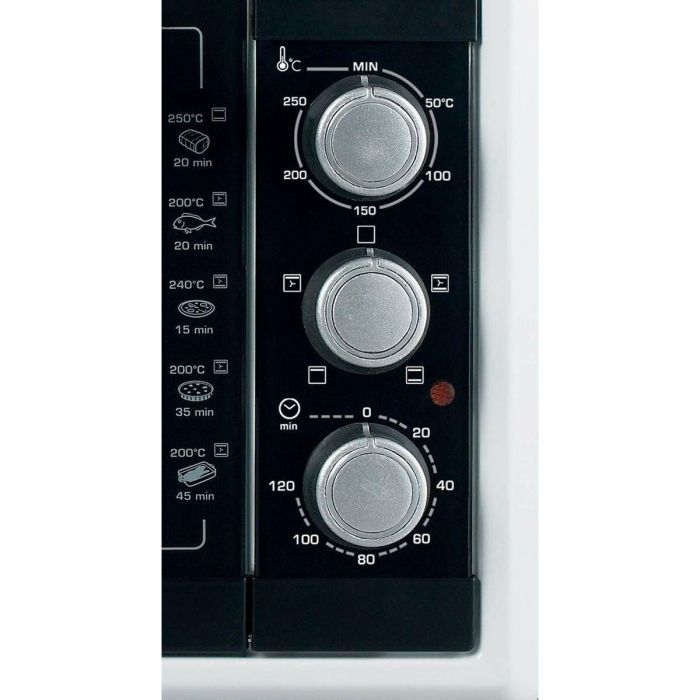 Brandt FC160MW Mini Horno de Sobremesa 16L, Convección Natural, Multifunción, Ventilador, Parrilla y Cavidad Antiadherente 1