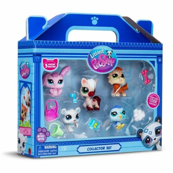 Bandai 3701405822897 Pack 5 Mascotas Littlest Pet Shop Montagne Animales Coleccionables 1 Bandai 3701405822897 Pack 5 Mascotas Littlest Pet Shop Montagne Animales Coleccionables 1