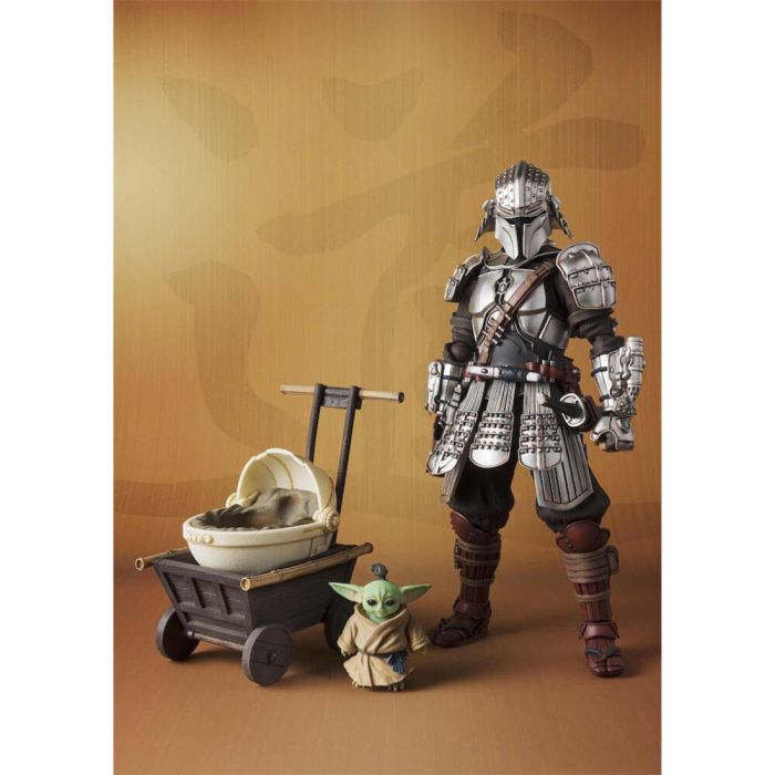Tamashii Nations Figura The Mandalorian Star Wars MEISHO MOVIE REALIZATION con Grogu, armadura Beskar y accesorios 1 Tamashii Nations Figura The Mandalorian Star Wars MEISHO MOVIE REALIZATION con Grogu, armadura Beskar y accesorios 1
