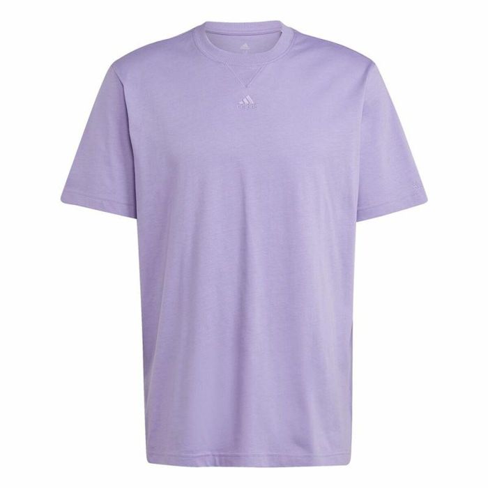 Camiseta de Manga Corta Hombre Adidas All Szn Morado 0 Camiseta de Manga Corta Hombre Adidas All Szn Morado 0