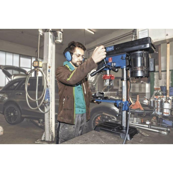 Scheppach Taladro de Columna DP16SL 550W con Láser Cruzado y 5 Velocidades Banco Perforadora 5 Scheppach Taladro de Columna DP16SL 550W con Láser Cruzado y 5 Velocidades Banco Perforadora 5