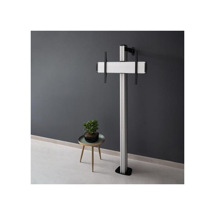 TooQ FS2270M-B Soporte de Suelo para TV de hasta 70" Plata