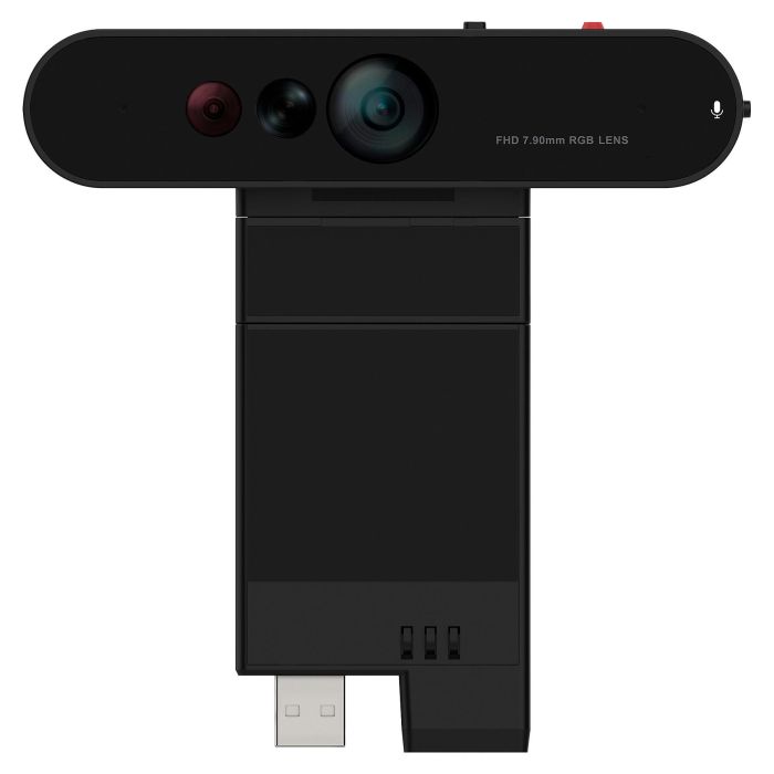 Lenovo ThinkVision MC60 Webcam Full HD 1080p 30fps 65°, 2 Micrófonos, Tapa de Privacidad, para Monitores P24h-30 P24q-30 T34w-30 P49w-30 Lenovo ThinkVision MC60 Webcam Full HD 1080p 30fps 65°, 2 Micrófonos, Tapa de Privacidad, para Monitores P24h-30 P24q-30 T34w-30 P49w-30