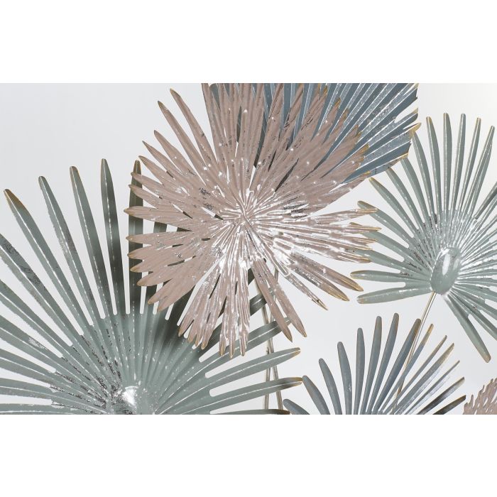 DKD Home Decor Decoración de Pared Tropical Multicolor 90 x 90 x 7 cm 1