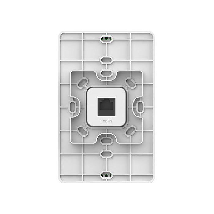 Grandstream GWN7624 Access Point In-Wall, Doble Banda 2.4/5 GHz, WiFi 1733 Mbps, Multi-User MIMO, PoE, QoS 3