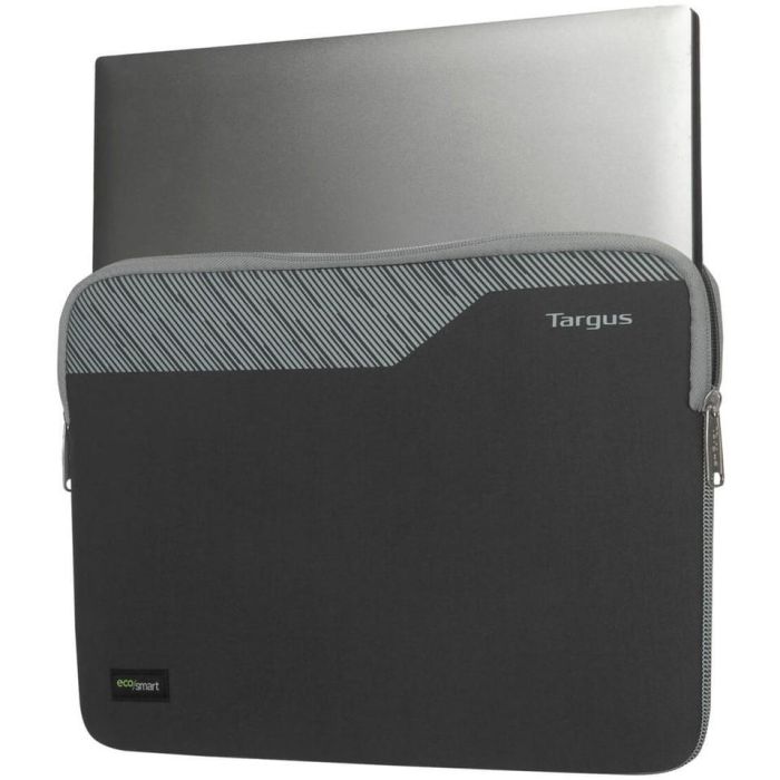 Targus Pulse II EcoSmart Funda para Portátil 14" (35,6 cm) de Neopreno, Resistente a Rayones y Agua, Color Carbón Vegetal 5