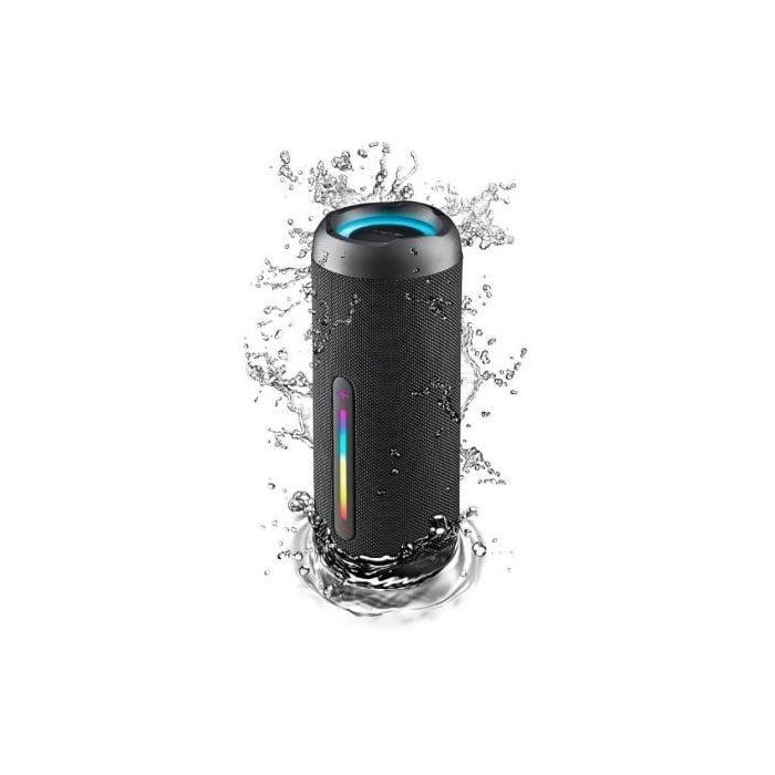 NGS ROLLERFURIA3BLACK Altavoz Portátil Bluetooth 5.3 Roller Furia 3 60W IPX7 Resistente Agua Luces RGB Powerbank Negro NGS ROLLERFURIA3BLACK Altavoz Portátil Bluetooth 5.3 Roller Furia 3 60W IPX7 Resistente Agua Luces RGB Powerbank Negro