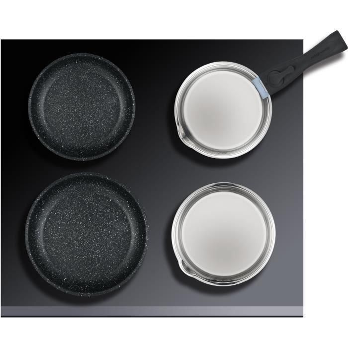 Batería de cocina de inducción - Arthur Martin - AM1275 - Acero inoxidable - 15 piezas - Mango extraíble - Todas las placas de cocción, incluida inducción 2 Batería de cocina de inducción - Arthur Martin - AM1275 - Acero inoxidable - 15 piezas - Mango extraíble - Todas las placas de cocción, incluida inducción 2