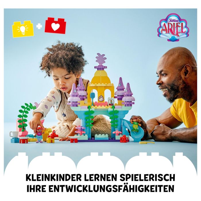 Lego Disney 10435 El Palacio Mágico Subacuático de Ariel - Muñeca La Sirenita Lego Disney 10435 El Palacio Mágico Subacuático de Ariel - Muñeca La Sirenita