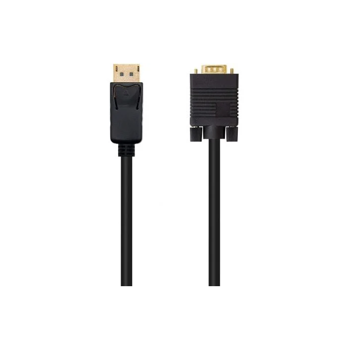 Nano Cable 10.15.4402 Cable Conversor DisplayPort Macho a VGA Macho 2m Negro 1