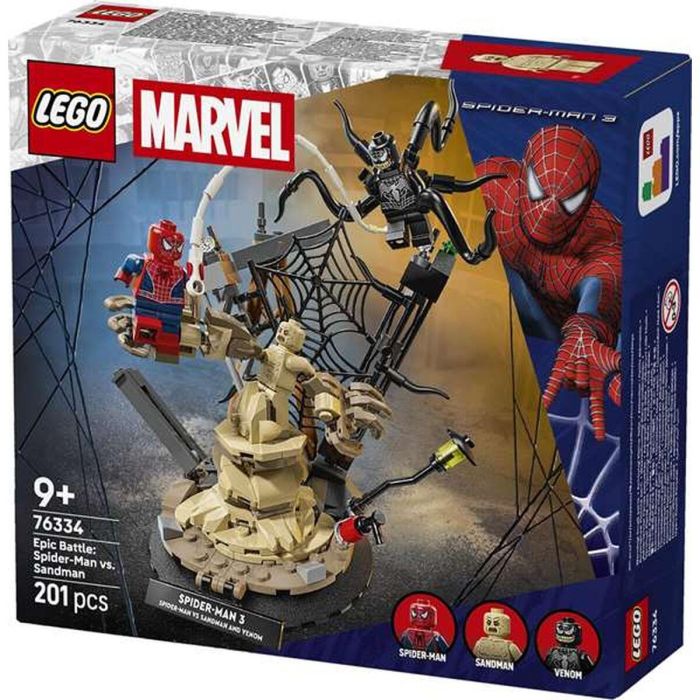 Lego Juego de Construccion Batalla Legendaria Spider-Man vs. Sandman Super Heroes Marvel 3