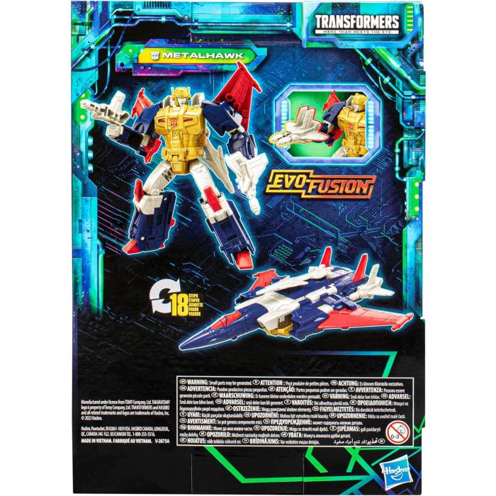 Figura Hasbro Transformers Legacy Evolution Metalhawk 4 Figura Hasbro Transformers Legacy Evolution Metalhawk 4