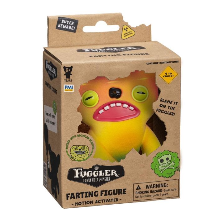 Bizak Figura Electrónica Pedorreta Surtido 9cm con Función Sonora de Pedos, Juguete Interactivo de Monstruo para Niños y Coleccionistas 4