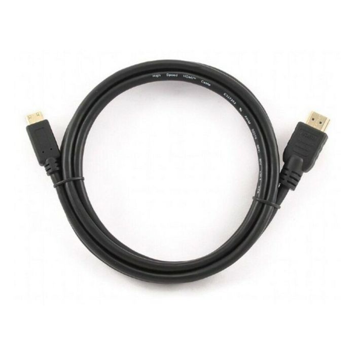 Cable Mini HDMI a Ethernet GEMBIRD CC-HDMI4C-6 100 Mbps (1,8 m) Negro 1,8 m 1