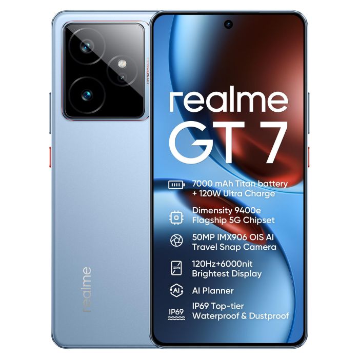 Realme GT 7 12+512GB DS Icesense Blue Oem 8 Realme GT 7 12+512GB DS Icesense Blue Oem 8