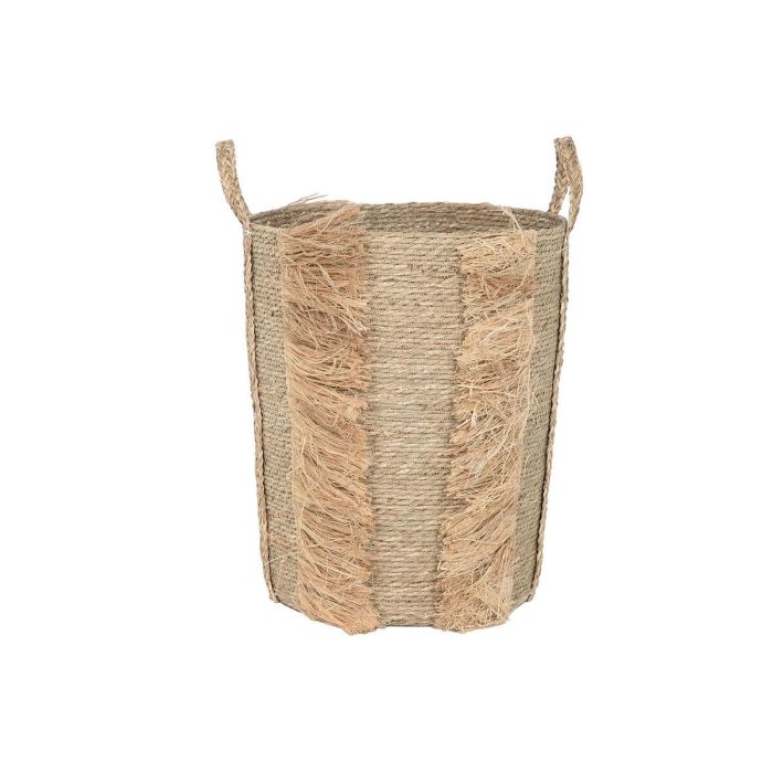 Cesta Tropical DKD Home Decor Natural 42 x 58 x 42 cm Set de 2 1 Cesta Tropical DKD Home Decor Natural 42 x 58 x 42 cm Set de 2 1