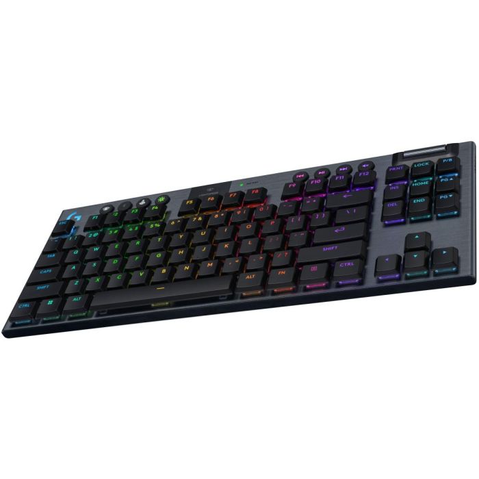 Logitech G915 LIGHTSPEED TKL Teclado Gaming Inalámbrico Negro (Distribución DE)