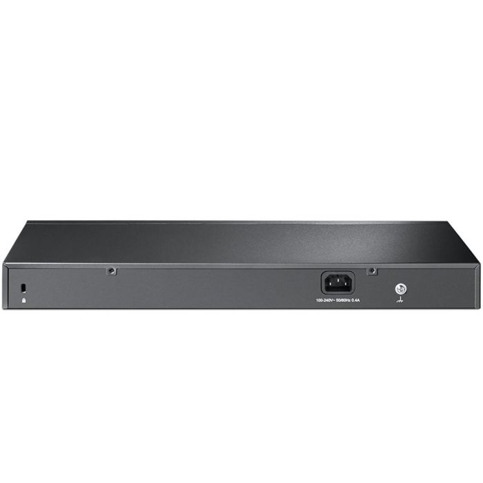 TP-LINK Switch inteligente JetStream ? Gigabit de 16 puertos RJ45 con 2 ranuras SFP Gigabit. 2