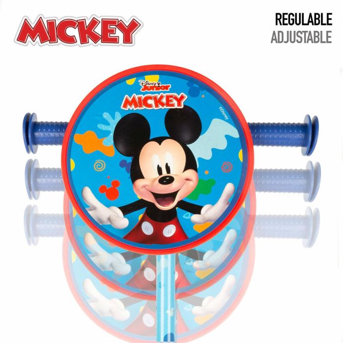 Patinete Mickey Mouse Goma Metal Plástico Azul 5 Patinete Mickey Mouse Goma Metal Plástico Azul 5