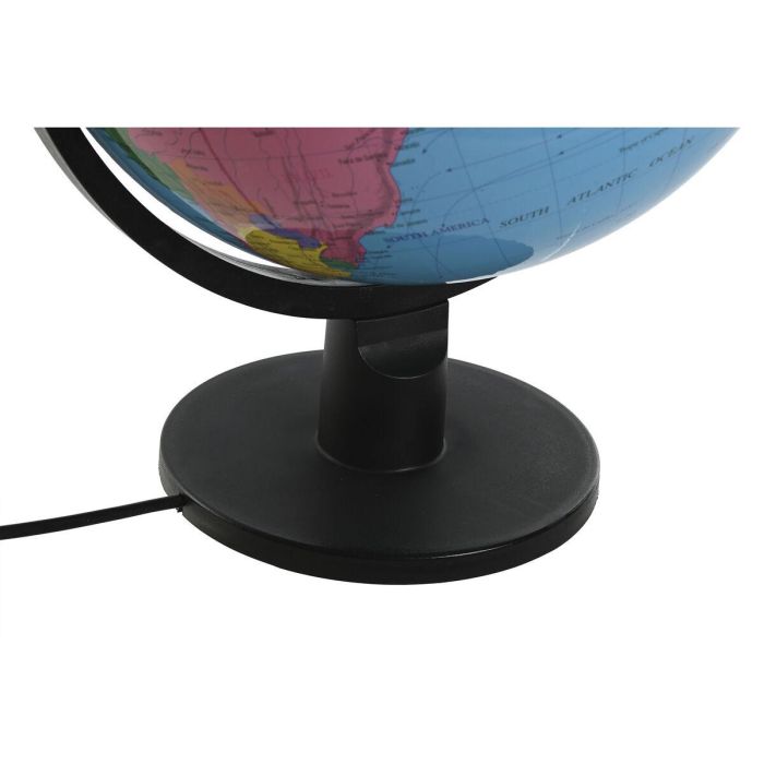 Globo Terraqueo Home ESPRIT Azul Negro PVC 33 x 32 x 41 cm 2