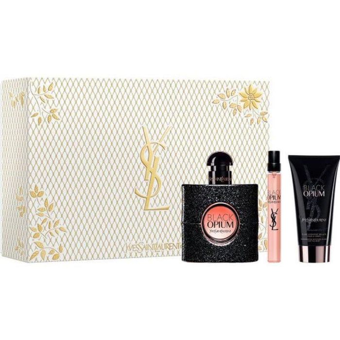 Yves saint laurent black opium eau de parfum  50ml + leche corporal 50ml + epv 10ml