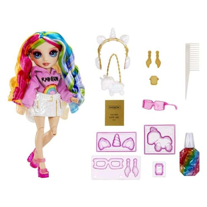 Muñeca rainbow high crystal fashion doll- amaya 30 cm. con 5 accesorios y un anillo para ti 4 Muñeca rainbow high crystal fashion doll- amaya 30 cm. con 5 accesorios y un anillo para ti 4