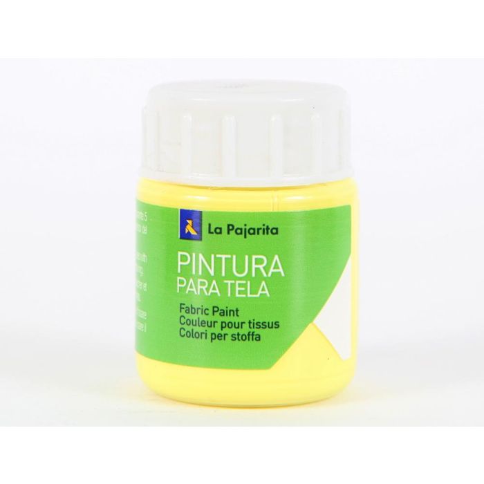 Pintura Para Tela La Pajarita Amarillo Claro 25 mL 1