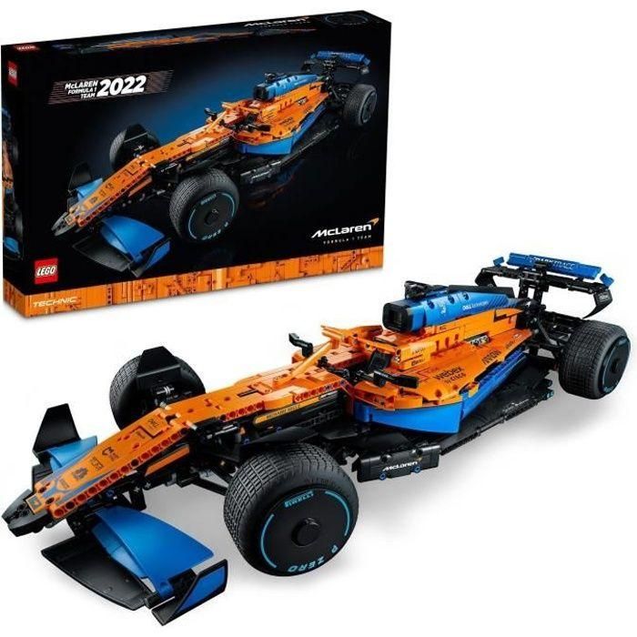 LEGO 42141 Technic McLaren Formula 1 2022 Race Car - Kit de Construcción Modelo a Escala F1 para Adultos LEGO 42141 Technic McLaren Formula 1 2022 Race Car - Kit de Construcción Modelo a Escala F1 para Adultos