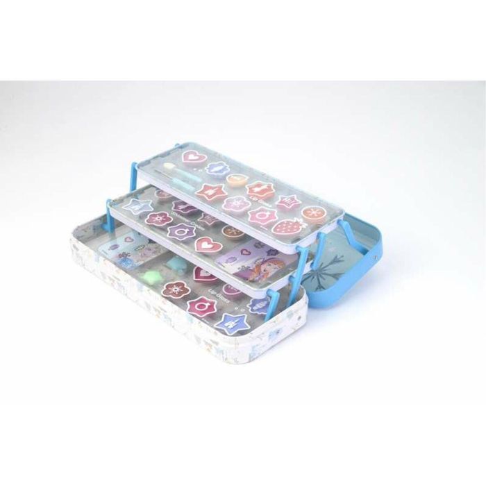 Estuche metalico maquillaje frozen 4x9x22 cm 2 Estuche metalico maquillaje frozen 4x9x22 cm 2