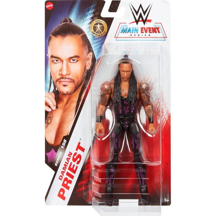 Mattel WWE Main Event Series Figura de Acción Damian Priest JDG41 1 Mattel WWE Main Event Series Figura de Acción Damian Priest JDG41 1